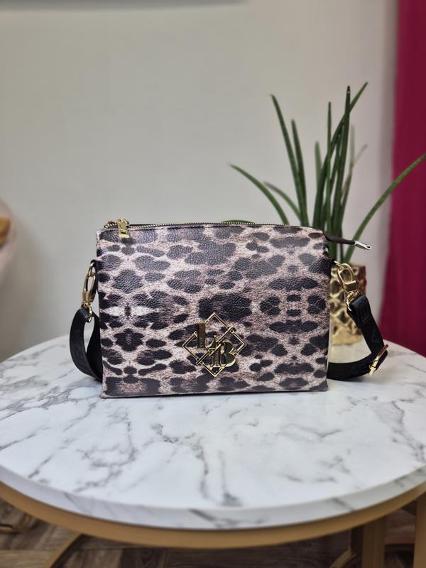 HIT trzykomorowa torebka Laura Biaggi  zdjęcie 1