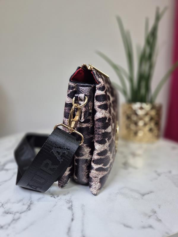 HIT trzykomorowa torebka Laura Biaggi  zdjęcie 3